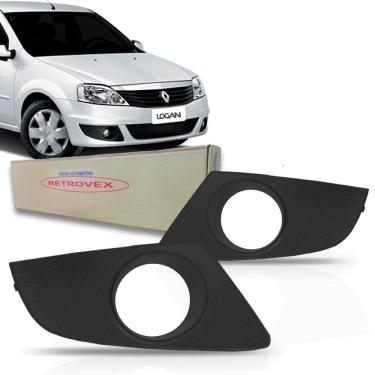 Imagem de Moldura Grade Parachoque Renault Logan 2011 2012 2013