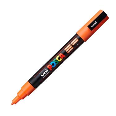 Imagem de Caneta Posca PC 3M laranja claro Uni Ball