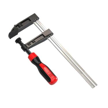 Imagem de IEUDNS Grampo de barra F Grampo de ângulo reto Fixador de barra ergonômico Clipe de Ferramenta de marcenaria para projetos de de reforma residencial, M