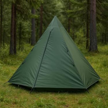 Imagem de Barraca de Camping Iglu Cherokee GT 3/4 Pessoas Verde Petróleo Piso Térmico Impermeável Lazer Viagem