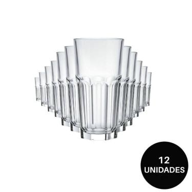 Imagem de Jogo 12 copo bristol long drink 340ml nadir figueredo