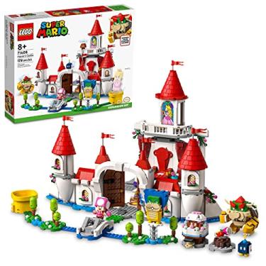Imagem de LEGO Super Mario Peach s Castle Expansion Set 71408 Building Toy Set for Kids, Boys, and Girls Ages 8+ (1,216 Pieces)