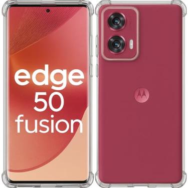 Imagem de Capa Silicone Premium para novo Motorola Moto Edge 50 FUSION