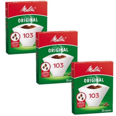 Imagem de Filtro De Papel Cafe Original 103 Kit 3 Unidades Kits na Web