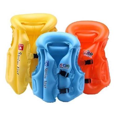 Imagem de Colete Infantil Salva Vidas Inflável Piscina - Maxsol, Rosa