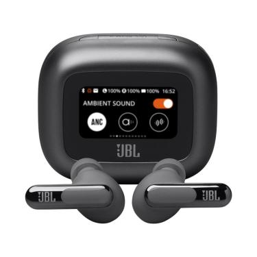 Imagem de Fone de Ouvido Bluetooth JBL Live Beam 3 com Microfone com Cancelamento de Ruído True Wireless Preto