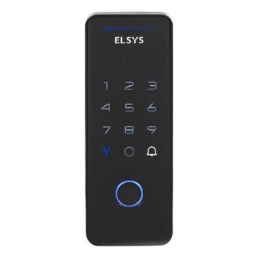 Imagem de Fechadura Digital Preto Senha Tag Elsys Esf-Ds4100V