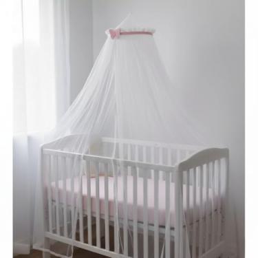 Imagem de Mosquiteiro para Berço com Dossel Borboleta Pérola Rosa, Tule com Renda, Proteção Contra Mosquitos, Decoração Delicada para Quarto de Bebê(Dossel Borboleta Sem Pérola)