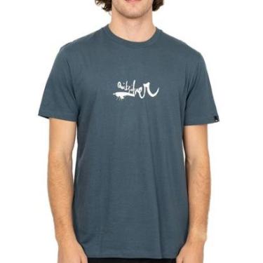 Imagem de Camiseta Quiksilver Impaired Logo DNA SM26-Masculino