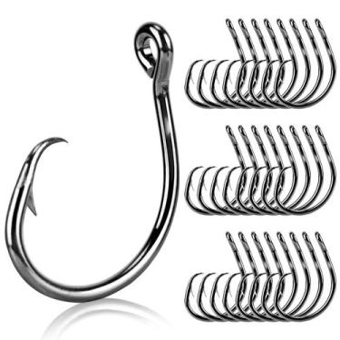 Imagem de Anzuelos para Pesca UCEC Círculo 4X Fuertes de Acero Alto Carbono 25 P
