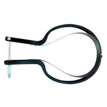 Imagem de Generic Cortador de raquete de tênis de mesa preto, compatível com todas as curvas de raquete, substitui a ferramenta de corte de borda de raquete de