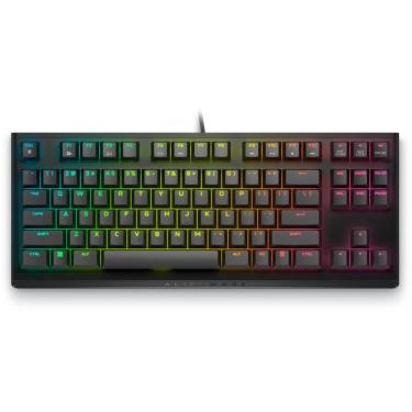 Imagem de Teclado Mecânico Gamer Dell Alienware - Padrão US - RGB - TKL - Switch Red MX - AW420K-WW