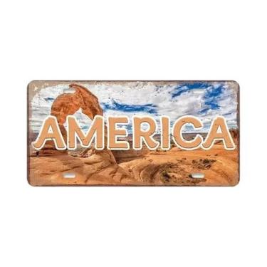 Imagem de Placas De Metal Vintage Retro Para Decoração De Café, Clube, Bar, Amér