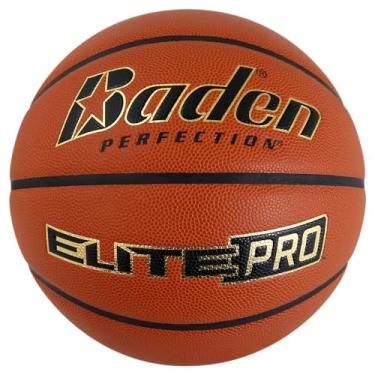 Imagem de Baden | Elite Pro | Jogo de basquete composto para uso interno | Qualidade premium para jogos profissionais | Jovens, mulheres e homens (Elite Pro, tamanho 6 (72,4 cm))