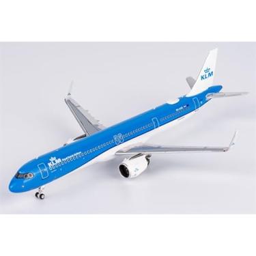 Imagem de ACE HOBBY for NG Models for KLM for Airbus A321neo PH-AXB 1:400 Airplane Pre-Built Model