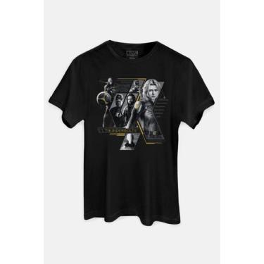 Imagem de Camiseta Marvel Thunderbolts* Personagens, P, Preto, Unissex