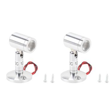 Imagem de TOPINCN Holofotes Led, ângulo Ajustável Dc12v, Alto Brilho, Liga de Alumínio, Teto, Luz para Exibição de Joias, Loja de Roupas (Luz Branca)