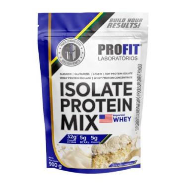 Imagem de Whey Protein Isolado Mix Refil 900g Profit Mp Importada F, Nino