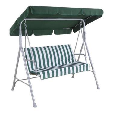 Imagem de Cadeira De Balanço Namoradeira Banco De Jardim Retro - Verde