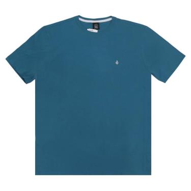 Imagem de Camiseta Volcom Stone Blanks - Azul-Masculino