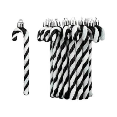 Imagem de Enfeites De Natal Em Acrílico Em Forma De Bengala Doce, Decorações Tor