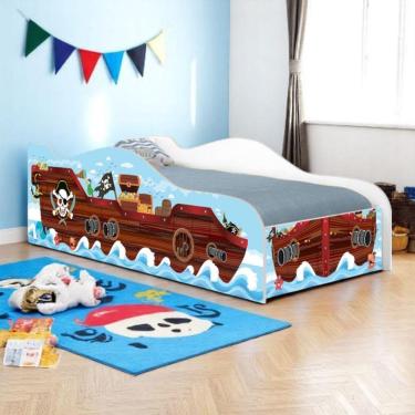 Imagem de Cama Carro Barco Pirata Kids Infantil