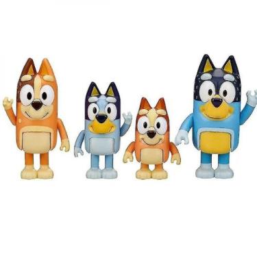 Imagem de Doll Toys Bluey Bingo Family Material ABS de alta qualidade de 5-9 cm 