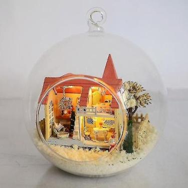 Imagem de Doll House Cutebee Miniature DIY com móveis para crianças - Gloome Sto