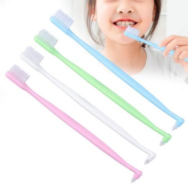 Imagem de Escova de dentes Yinhing Trim Soft Brush para limpar ortodônticos (con