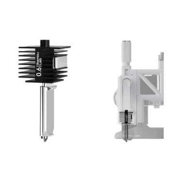 Imagem de Kit Hotend De Montagem De Bico Mini A1 0.4MM Em Aço Inoxidável Tempera