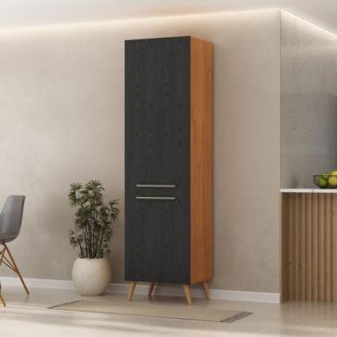 Imagem de Paneleiro Simples 3 Prateleiras 2 Portas Favorita - Zanzini