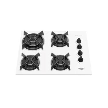 Imagem de Cooktop 4 Bocas a Gás Dako Supreme com Mesa de Vidro e Tripla Chama Bi