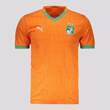 Imagem de Camisa Seleção Costa do Marfim Home 25/26 s/n Torcedor Puma Masculina-Masculino
