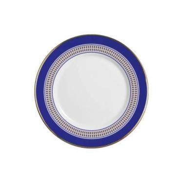 Imagem de Jogo 6 Pratos Sobremesa Acanthus Azul - ALLEANZA CERAMICA