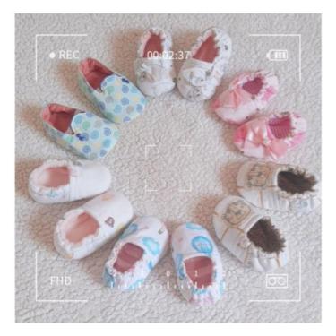 Imagem de Pantufinhas  varias cores cada - julliebella atelie 
