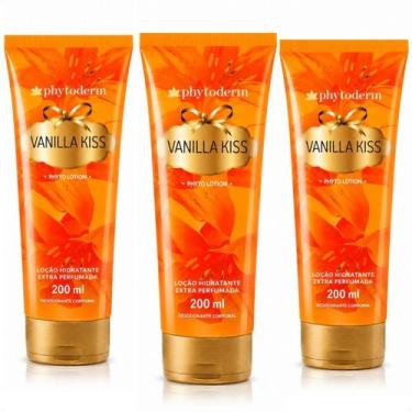 Imagem de Kit Phytoderm Vanilla Kiss: 3 Loção Hidratante 200ml