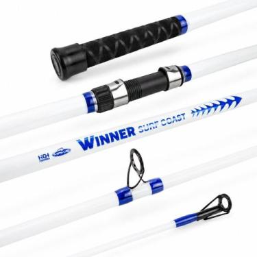 Imagem de Vara Pesca Pesada Makis Winner Surf Coast Carbono 150gr Tamanho:Vara 3
