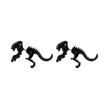 Imagem de Brincos De Dinossauro Para Mulheres, Estilo Halloween, Horror, Monstro