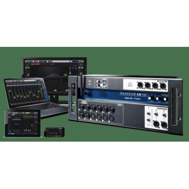 Imagem de Mesa de Som Digital Soundcraft UI16R 16 canais Preta