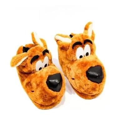 Imagem de Pantufa 3d Cachorro Scooby Doo Original Tamanho 36/38  - Zona Criativa