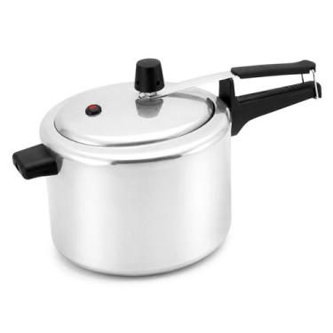 Imagem de Panela De Pressão Panelux 10L Grande Alumínio Polido Para Cozinha Dia 