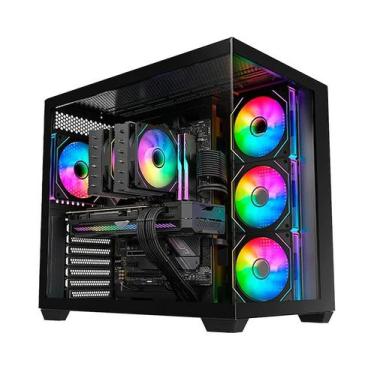 Imagem de Gabinete gamer atx aquario k-mex ghost shark cg-01l7 s/ fan - KMED