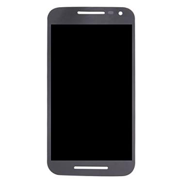 Imagem de LIYONG Peças sobressalentes de reposição para tela LCD e digitalizador conjunto completo para Motorola Moto G (3ª geração) / XT1541 / XT1542 (preto) peças de reparo (cor preta)