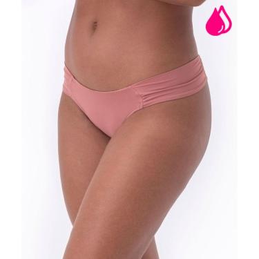 Imagem de Calcinha em microfibra com laterais drapeadas