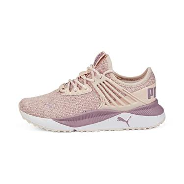 Imagem de PUMA Tênis unissex infantil Pacer Future Doubleknit, Uva rosa-pálida, 6.5 Big Kid
