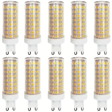 Imagem de Kit 10 Lampada Led Halopim G9 15w 96 Leds Para Lustre Arandela (Branco quente)