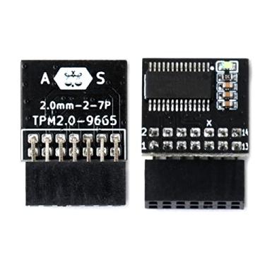 Imagem de Módulo TPM 2.0 2.0 mm Espaço 14-1 Pino para Placa Mãe Win 11 Chip DIY Atualização