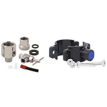 Imagem de APEC Water Systems Adaptador de substituição de água de alimentação e válvula de sela de drenagem para sistema sob a pia (MOVEKIT)