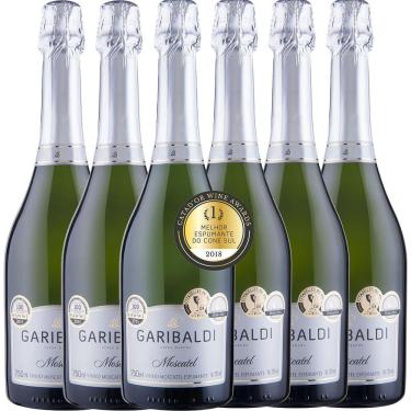 Imagem de Combo 6 Espumante Moscatel Branco Garibaldi 750 ml