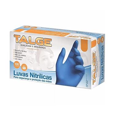 Imagem de Talge Luva Nitrilica Azul M S/P 100 Un